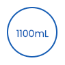 1100 ml kertakäyttöinen hajoava pakkauspaperikulho icon