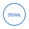 350 ml:n kertakäyttöinen biohajoava paperikeittokulho icon
