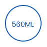 560 ml kertakäyttöinen hajoava pakkauspaperikulho icon