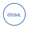 650 ml kertakäyttöinen hajoava pakkauspaperikulho icon