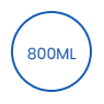 800 ml:n kertakäyttöinen biohajoava paperikeittokulho icon