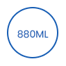 880 ml:n kertakäyttöinen biohajoava suorakulmainen paperikulho icon