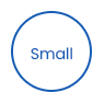 Pienet kertakäyttöiset biohajoavat kakkukupit icon